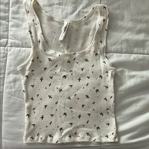 Skims Mistletoe Tank Top